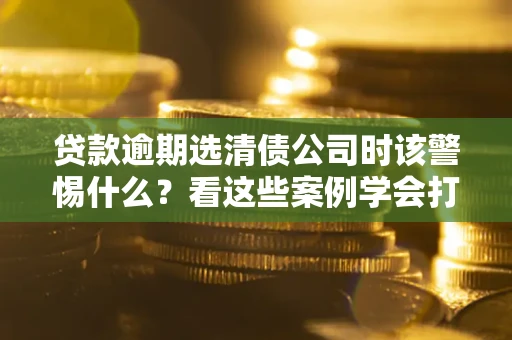 武汉贷款逾期选清债公司时该警惕什么？看这些案例学会打翻身仗