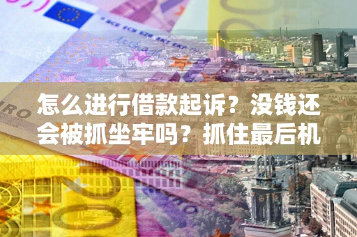 武汉怎么进行借款起诉？没钱还会被抓坐牢吗？抓住最后机会！
