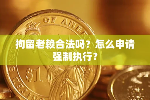 武汉拘留老赖合法吗？怎么申请强制执行？