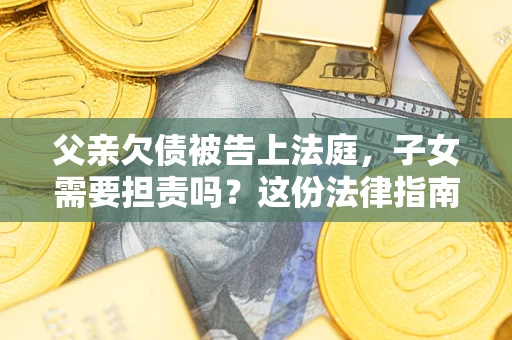武汉父亲欠债被告上法庭，子女需要担责吗？这份法律指南必须看完