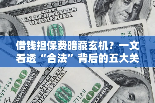 武汉借钱担保费暗藏玄机？一文看透“合法”背后的五大关键陷阱