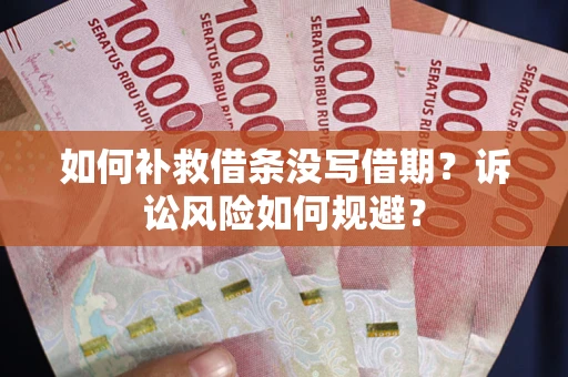 武汉如何补救借条没写借期？诉讼风险如何规避？
