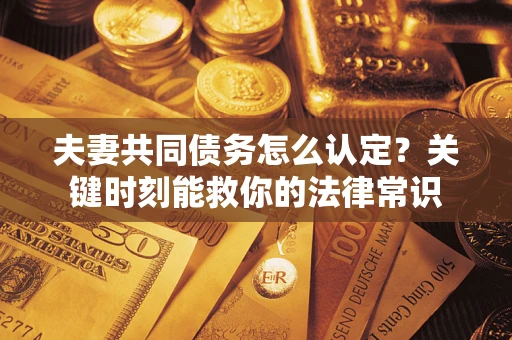武汉夫妻共同债务怎么认定？关键时刻能救你的法律常识